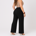 Calça Pantalona Feminina Cintura Alta