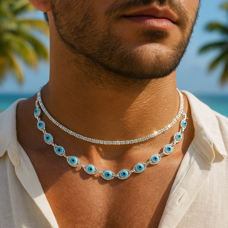 Choker Grécia Tropical