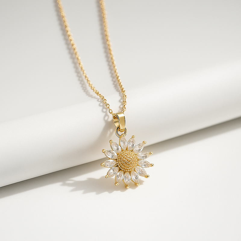 Colar Girassol Premium Gift Set