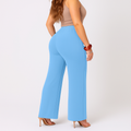 Calça Pantalona Feminina Cintura Alta