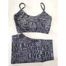 Conjunto Short e Top Lives Fitness