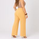 Calça Pantalona Feminina Cintura Alta