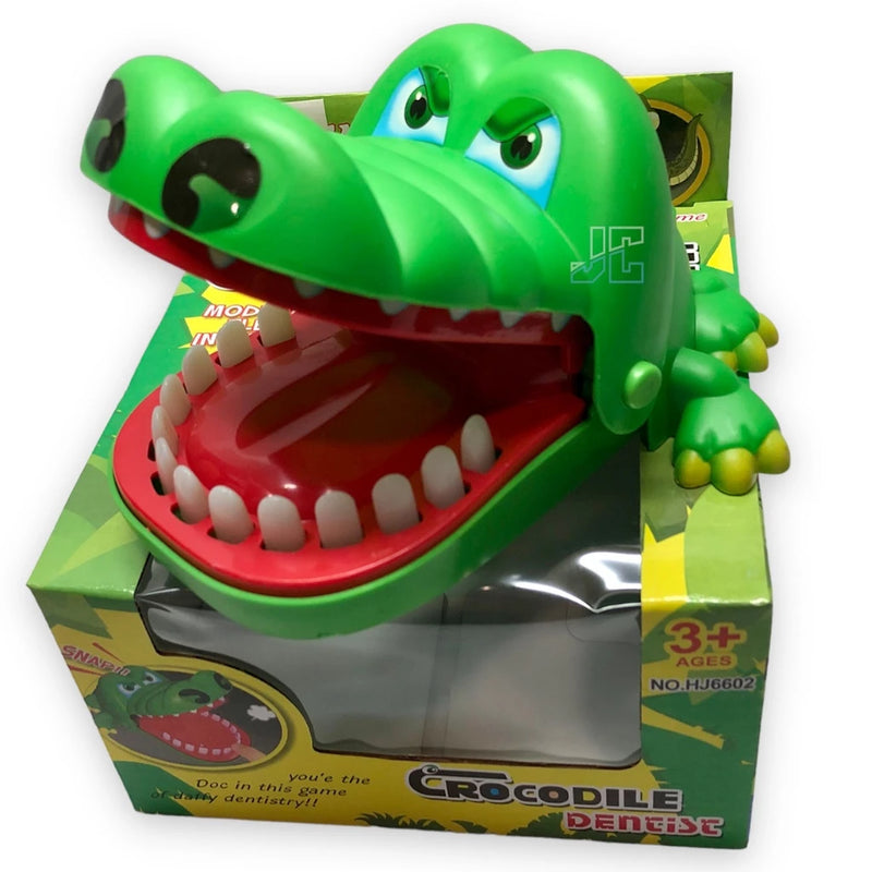 Jacaré Dentista Morde dedos Desafio Original