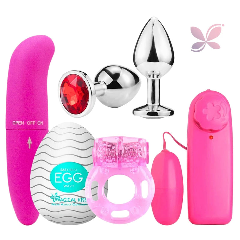 Kit Sex Shop - 5 Itens